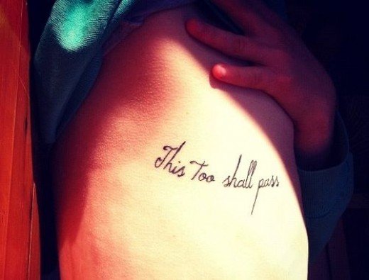 This too shall pass.